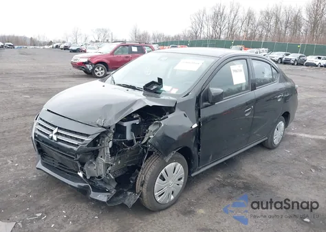 2024 Mitsubishi Mirage G4 Es из США, поврежденный, VIN ML32FUFJ3RHF02682